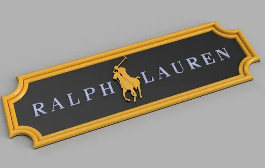 Pancarte Polo Ralph Lauren
