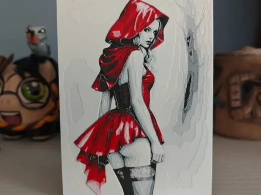 Hueforge caperucita roja