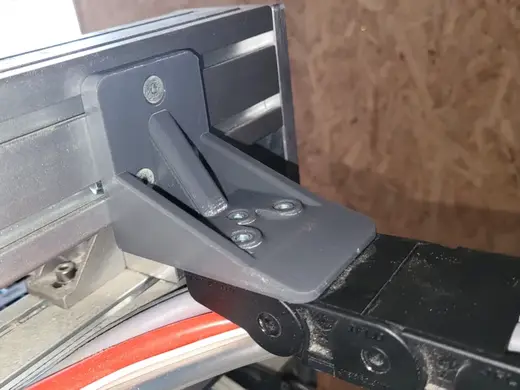 Custom Drag Chain Holder for Y-Axis – Volksfräse