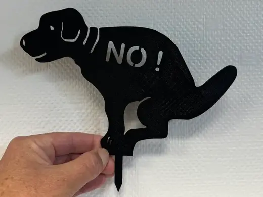 Dog, don't poop