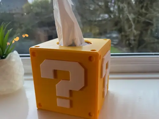 Kleenex Tissue Box - Mario