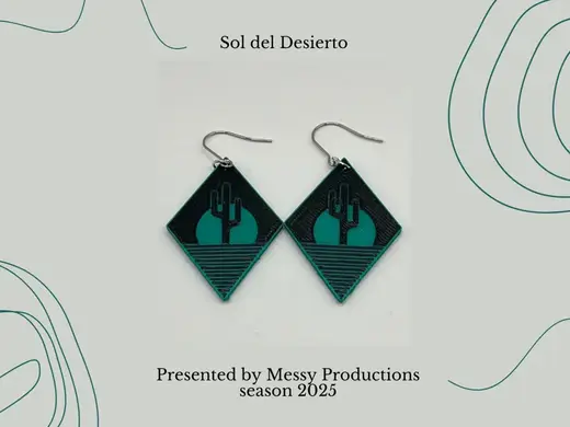 Cactus Earrings