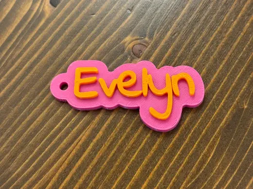 Keychain Evelyn - Portachiavi Evelyn