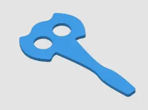 Flat Toy Axe "Throwable" Kids Toy