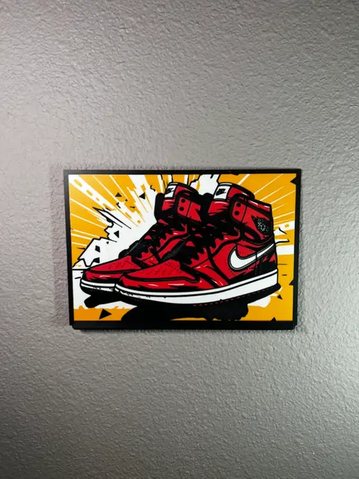 Nike Jordan 1 Wall Art