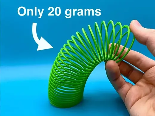 Ultra Flexi mini Slinky Fidget (low Filament)