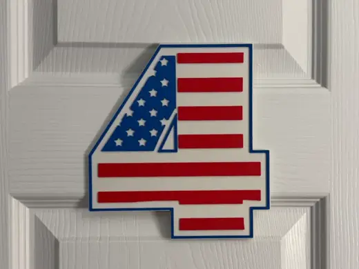 4TH OF JULY WALL ART