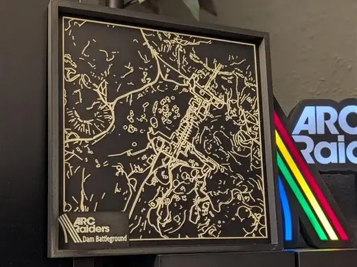 Arc Raiders Map Fan Art - Dam Battlegrounds