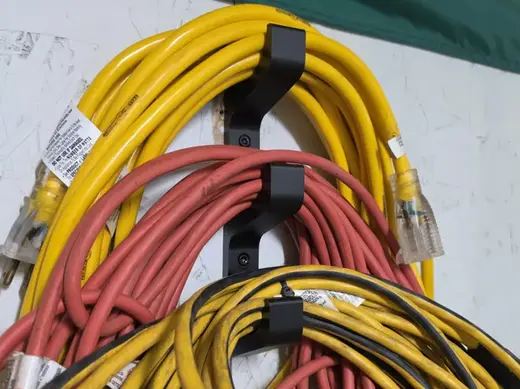 Extension Cord Hanger for 3 HD/long cords