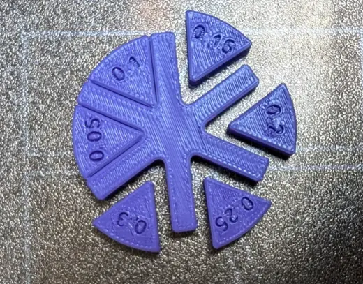 Tolerance test - build plate independent