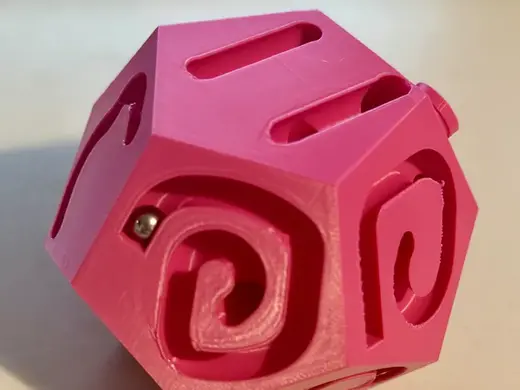 Labyrint Dodecahedron - Versteckter Weg zum Ziel