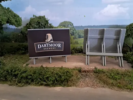 Model Railway Hoarding - Billboard