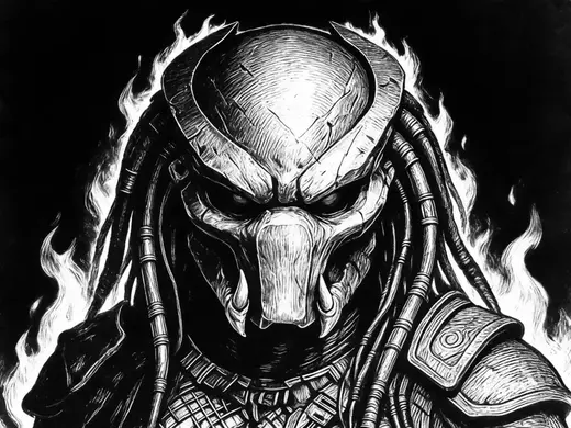 Predator HueForge – 150x150mm