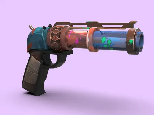 Jinx Arcane Cosplay Prop 3D Print, Zapper STL