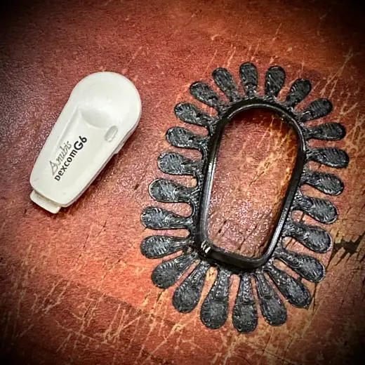 a slim cover for the dexcom G6 cgm sensor