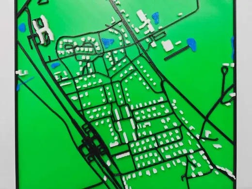 Map Västra Ingelstad