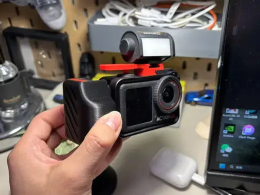 大疆 DJI action系列原厂兔笼拍摄手柄V2.0