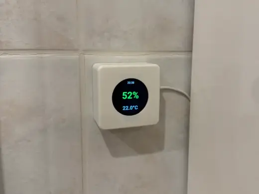 Feuchtigkeitssensor mit Temperaturanzeige ESP Home