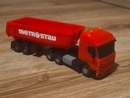 Mercedes Actros kipper