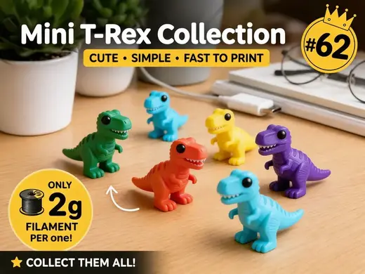 Mini T-Rex Fidget - Micro Zoo