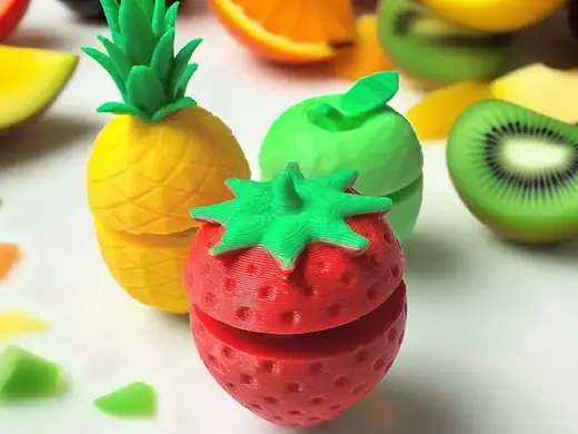 strawberry clicker toy
