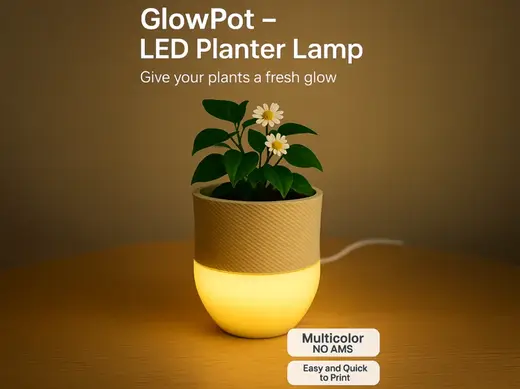 GlowPot – LED Planter Lamp