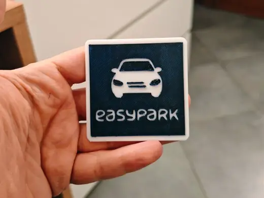 Tagliandino Easy Park per Cruscotto Sosta App