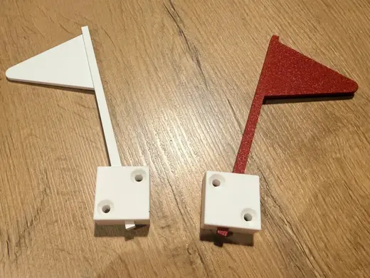 Hindernisfahnen für Hobbyhorse Sprung