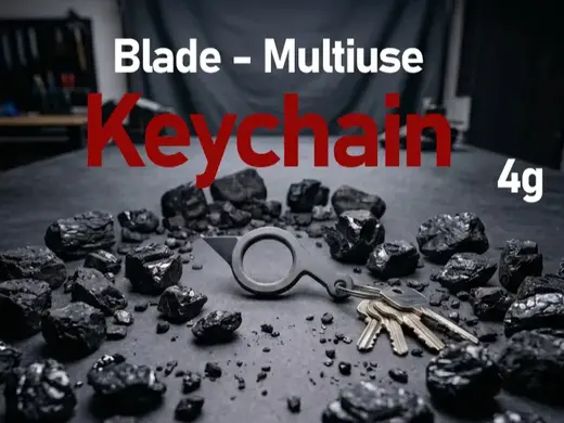 Super Practical EDC Blade Keychain - Keychain - 4g
