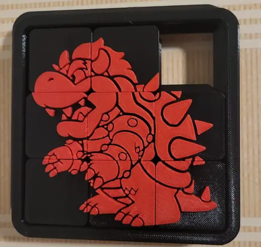 Bowser 3x3 Sliding Puzzle