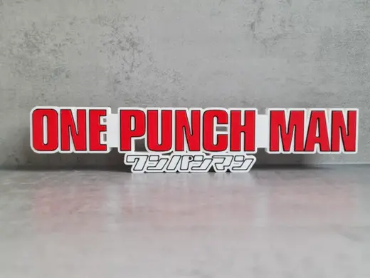 One Punch Man Logo / Sign