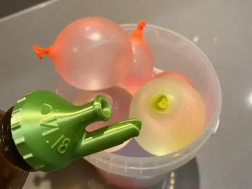 Water Balloon Filler with Tying Tool
