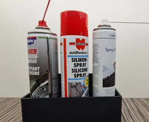 Einfacher Spraydosenhalter 3st. oder Wandfach