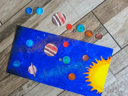 Universe solar system Jigsaw Puzzle