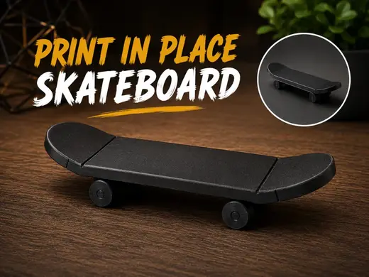 Fidget Skateboard – Print in Place