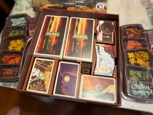 國家公園 遊戲收納 (可裝全部擴充) Parks inserts (all expansions)