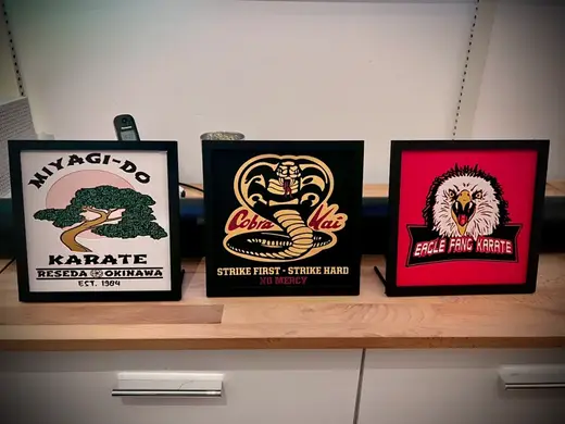 Cobra Kai Hue Forge -Cobra Kai, Miyagi, Eagle Fang