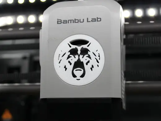 Bear fan cover for X1C - P1S - P1P