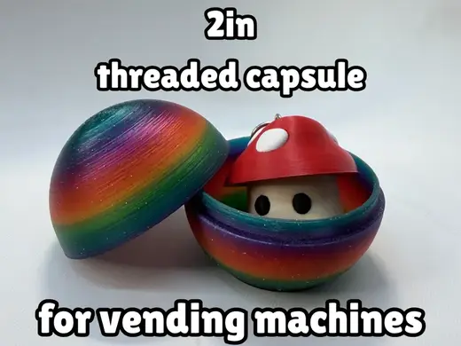 2in Capsule for Prize Vending Machines - GachaPop
