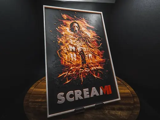 Scream 7 (Movie Poster - HueForge)