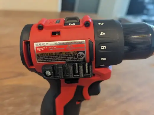 M12 Subcompact Drill 3401-20 Bit Holder (Right)
