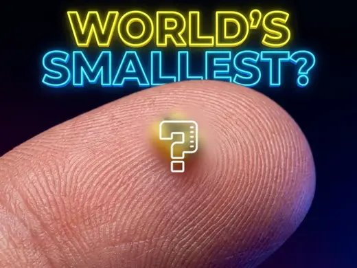 World's Smallest 3d Print (1.5mm Dual Color)