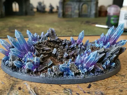 Crystal Base for DnD 32mm or 40mm