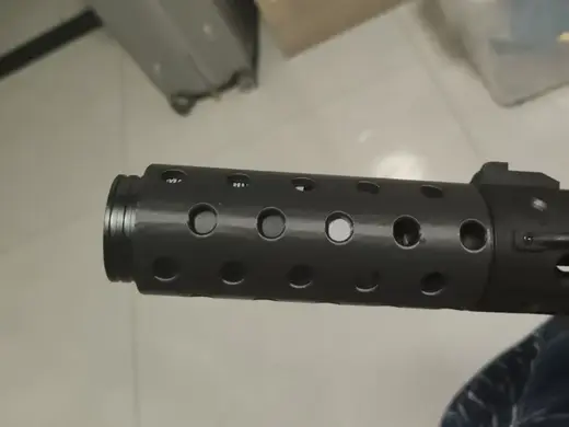 悍迪TEC-9延长管,里面可以放夜光充能消音