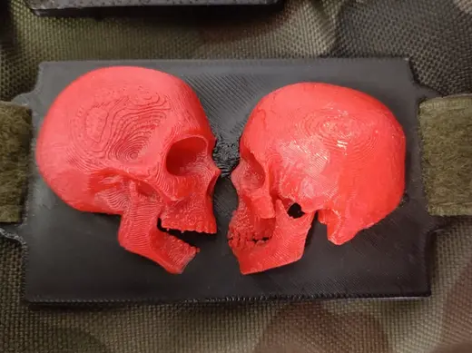 Skull badge - molle