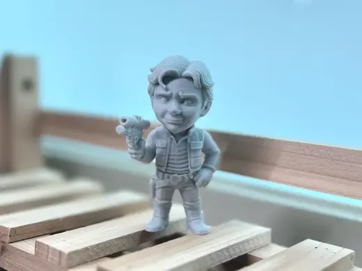 Cute Han Solo with Blaster