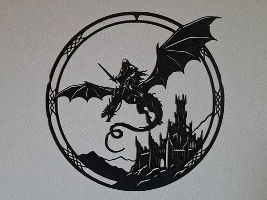 LOTR: Nazgul Wall Art