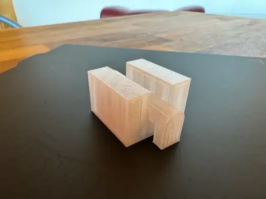 30 mm overhang test