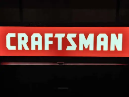 Craftsman Tools LED Light box Sign