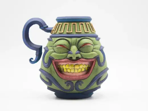 Yugioh Pot of greed Planter
